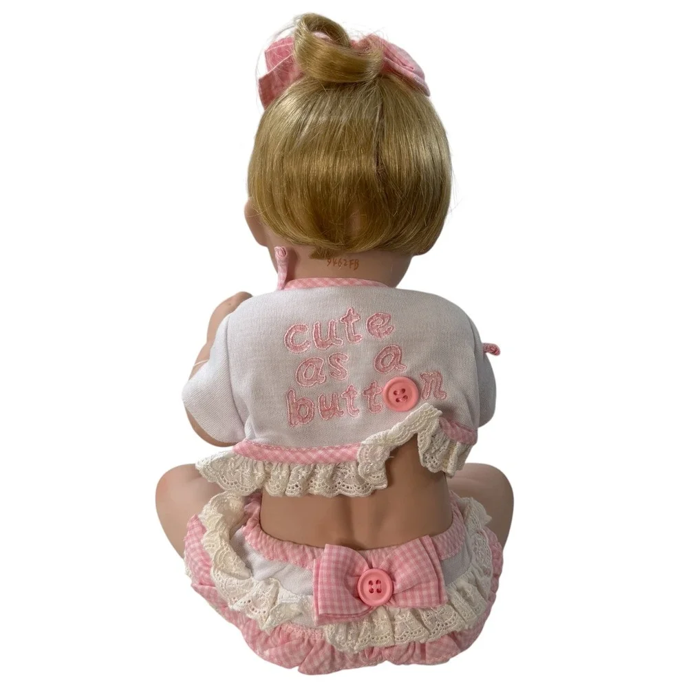 Ashton Drake Titus Tomescu Cute as a Button Baby‎ Doll Barely Yours 1993 New